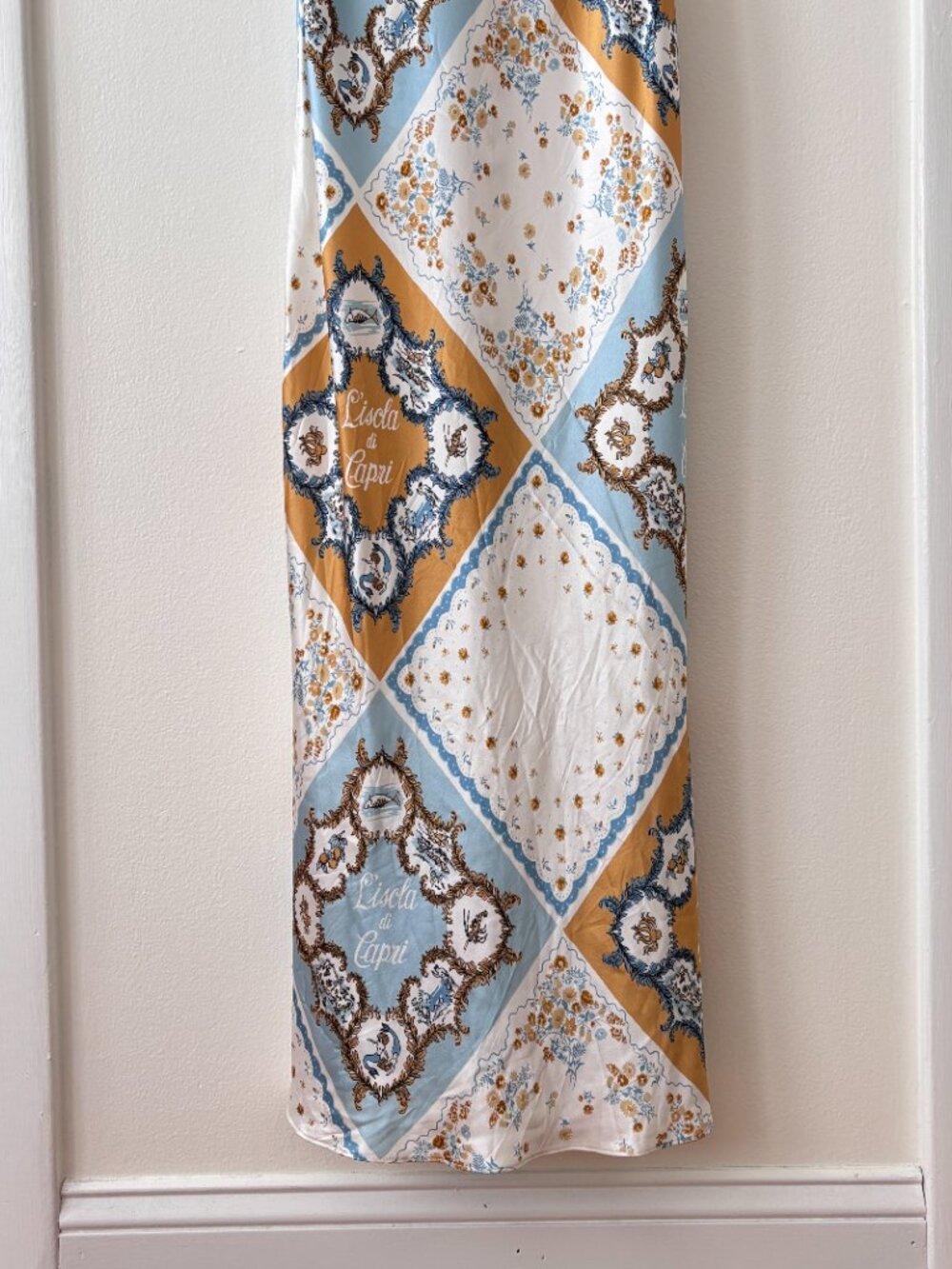 Reformation Aribella Ruffled Printed Silk-Charmeuse Maxi Dress - Picture 10 of 13